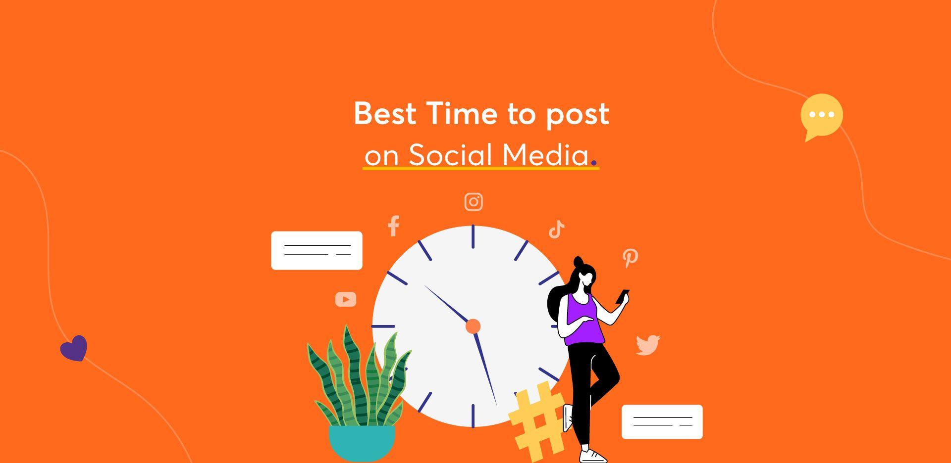 best times to post on social media